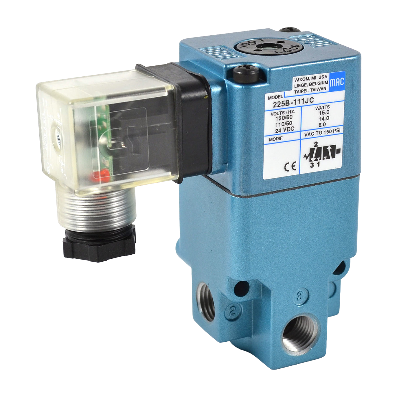 MAC Valves seria 200