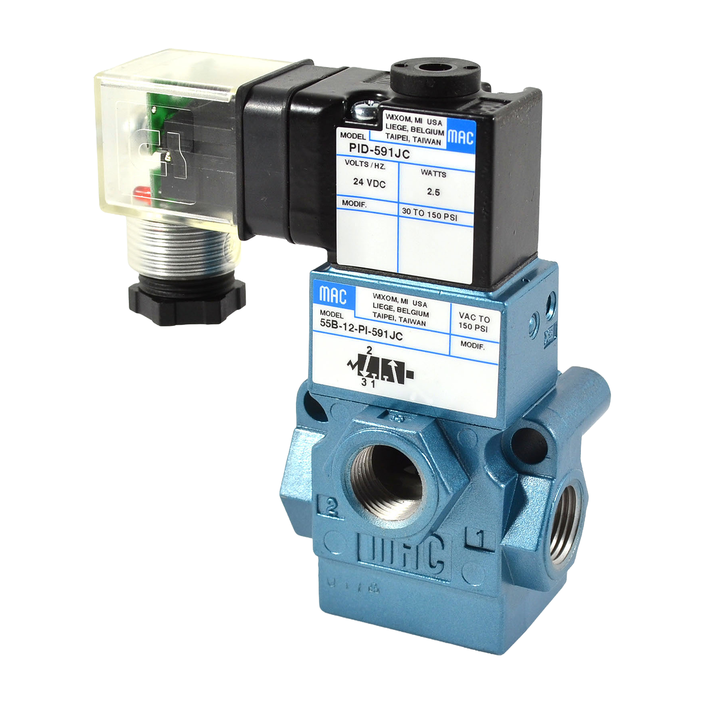 MAC Valves seria 55