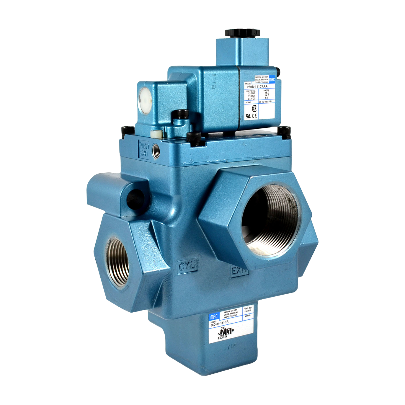 MAC Valves seria 58